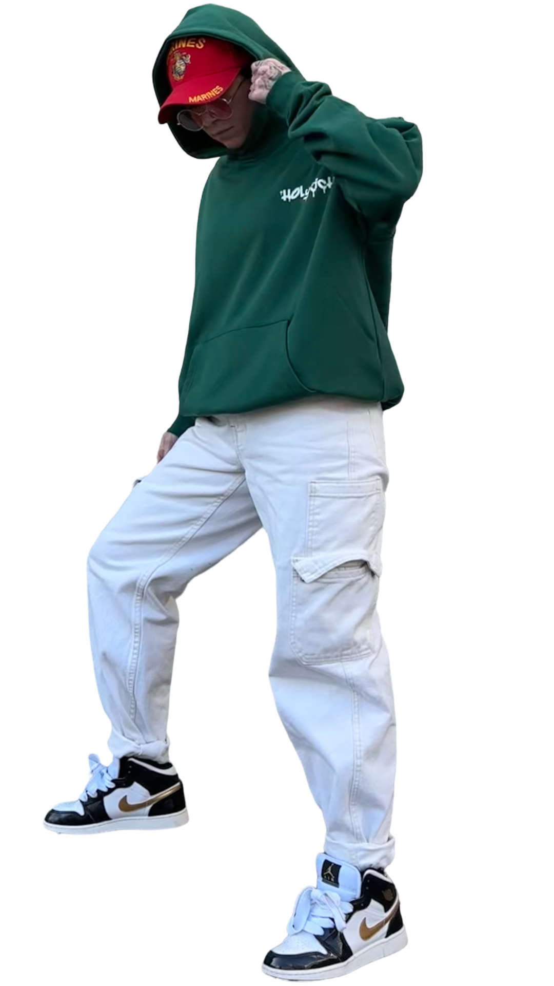 HOLYRICH custom “SET APART” hoodie