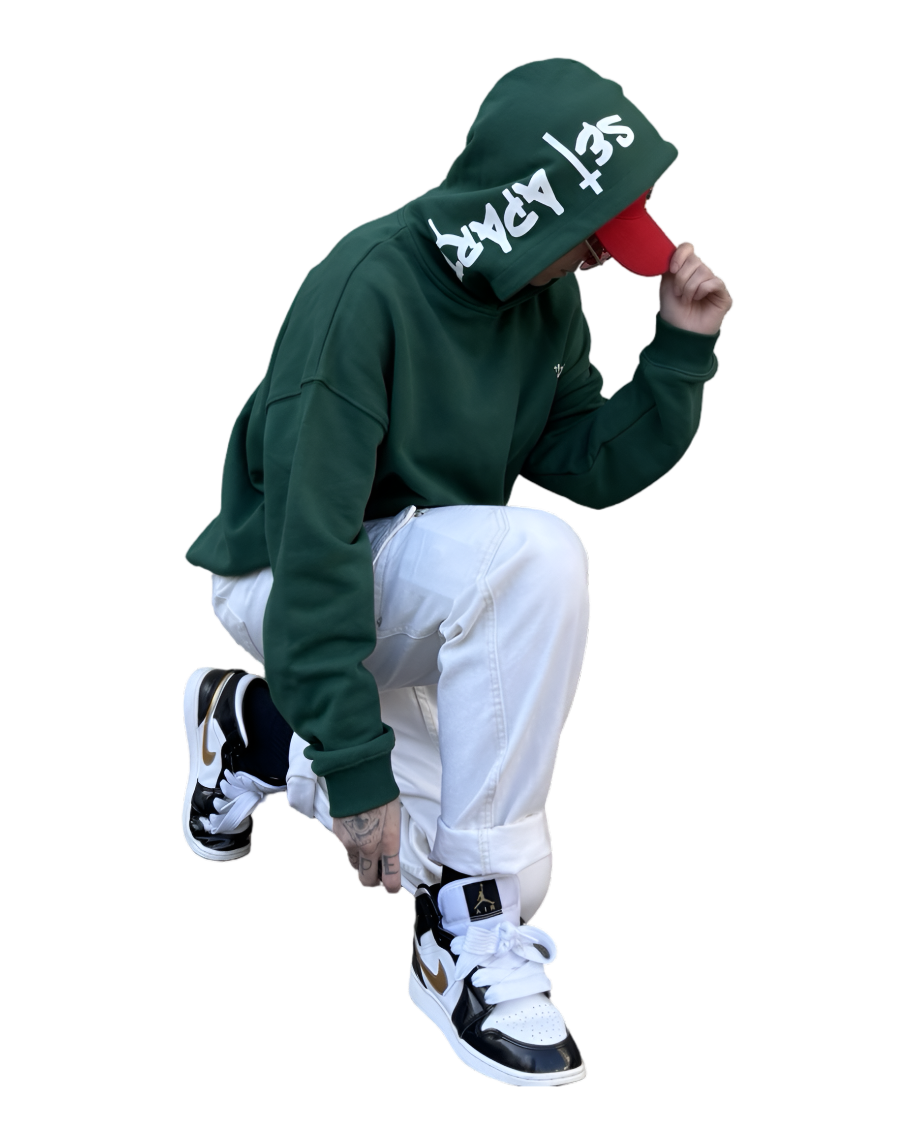 HOLYRICH custom “SET APART” hoodie