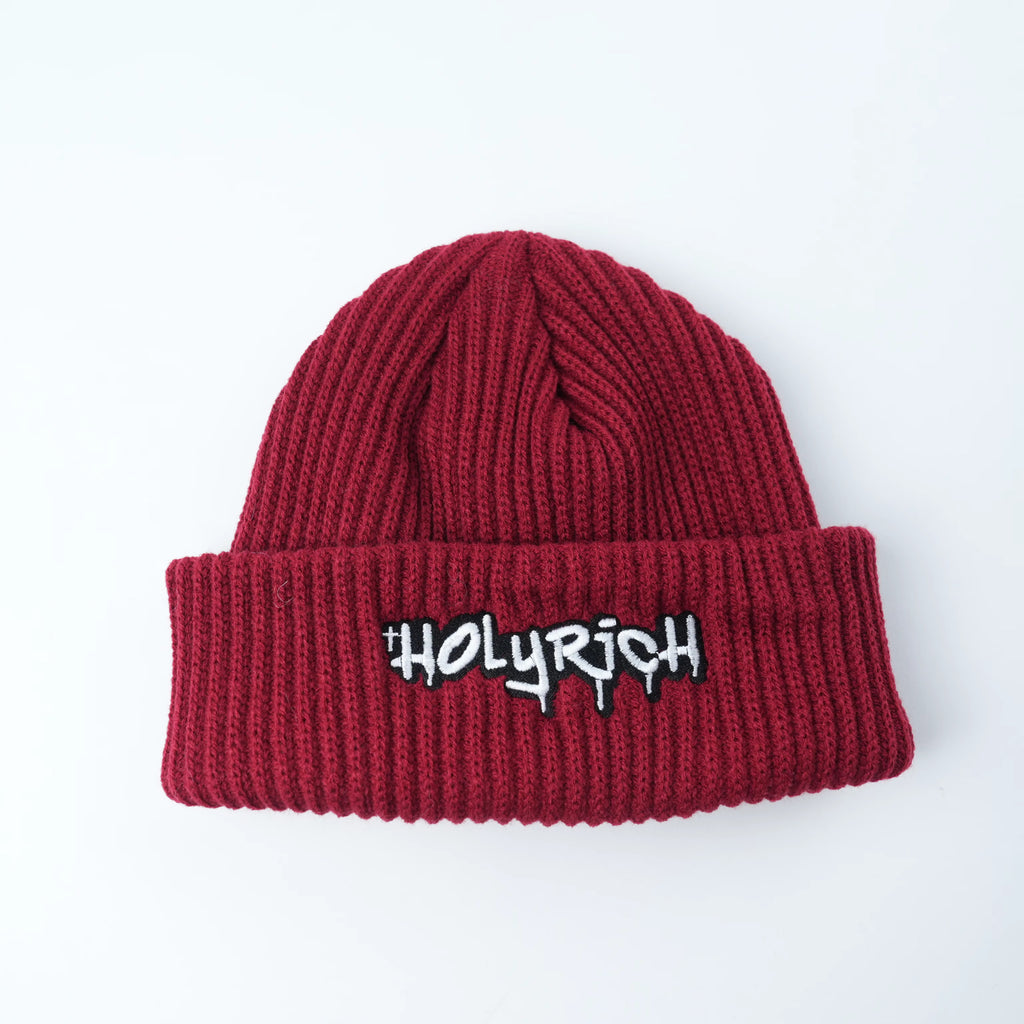 custom made quality thick warm beanies