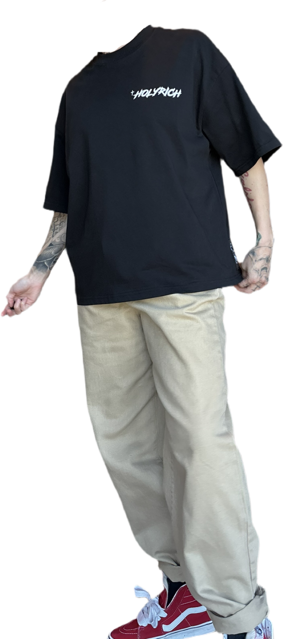 Short sleeve shirt with 1 custom patch